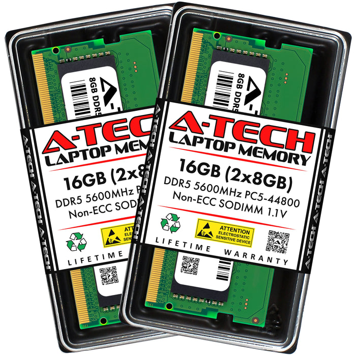 MSI CreatorPro 16 AI Studio A1VMG Memory RAM | 16GB Kit (2x8GB)  DDR5 5600MHz (PC5-44800) SODIMM