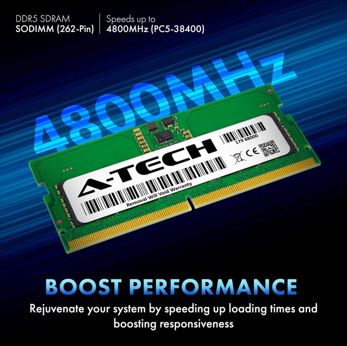 Adata AD5S48008G4-BSSB Equivalent 8GB PC5-38400 SODIMM Memory RAM