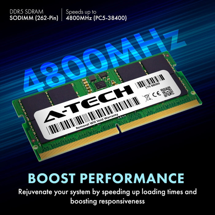 Crucial CT2K16G48C40S5 Equivalent 16GB PC5-4800 SODIMM Memory RAM