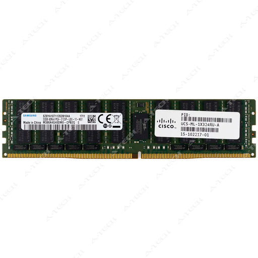 15-102217-01 - Cisco RAM 32GB 4Rx4 PC4-17000 LRDIMM DDR4 2133MHz ECC Load Reduced Server Memory Module