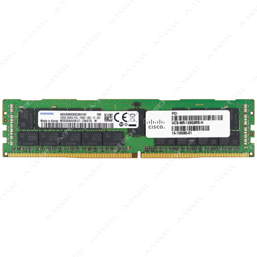 15-105085-01 - Cisco RAM 128GB 2S4rx4 PC4-21300 RDIMM DDR4 2666MHz ECC Registered Server Memory Module