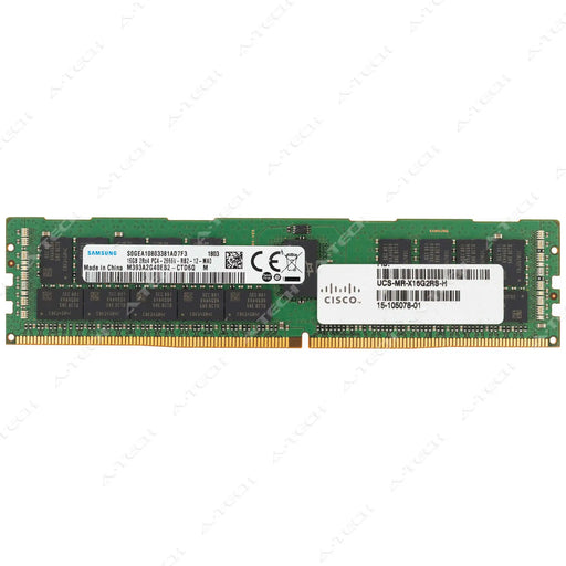 UCS-MR-X16G2RS-H - Cisco RAM 16GB 2Rx4 PC4-21300 RDIMM DDR4 2666MHz ECC Registered Server Memory Module