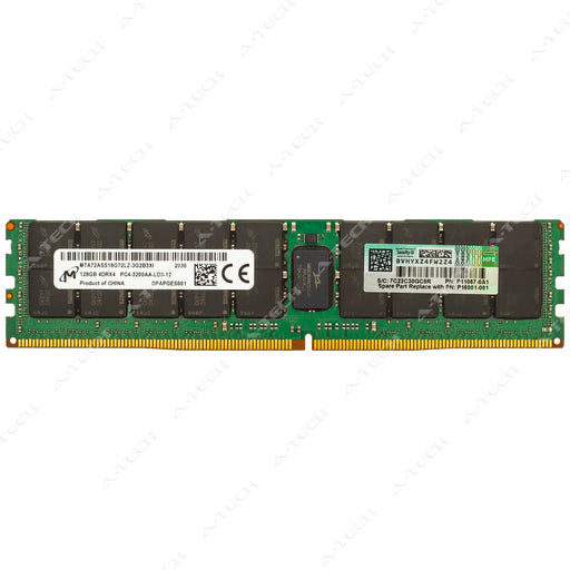 P19402-001 - HP/HPE RAM 128GB 4Drx4 PC4-23400 LRDIMM DDR4 2933MHz ECC Load Reduced Server Memory Module
