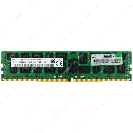 HMA84GL7AFR4N-UH - Hynix RAM 32GB 2Rx4 PC4-19200 LRDIMM DDR4 2400MHz ECC Load Reduced Server Memory Module