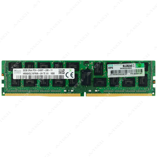 HMA84GL7AFR4N-UH - Hynix RAM 32GB 2Rx4 PC4-19200 LRDIMM DDR4 2400MHz ECC Load Reduced Server Memory Module