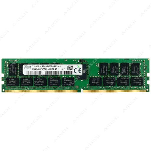 HMA84GR7AFR4N-UH - Hynix RAM 32GB 2Rx4 PC4-19200 RDIMM DDR4 2400MHz ECC Registered Server Memory Module