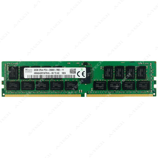 HMA84GR7AFR4N-VK - Hynix RAM 32GB 2Rx4 PC4-21300 RDIMM DDR4 2666MHz ECC Registered Server Memory Module