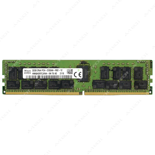HMA84GR7CJR4N-XN - Hynix RAM 32GB 2Rx4 PC4-25600 RDIMM DDR4 3200MHz ECC Registered Server Memory Module