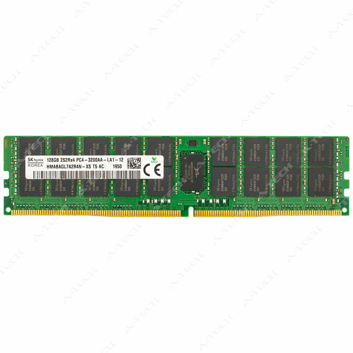 HMABAGL7A2R4N-XS - Hynix RAM 128GB 2S2rx4 PC4-25600 LRDIMM DDR4 3200MHz ECC Load Reduced Server Memory Module