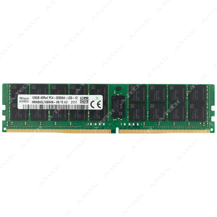 HMABAGL7ABR4N-XN - Hynix RAM 128GB 4Drx4 PC4-25600 LRDIMM DDR4 3200MHz ECC Load Reduced Server Memory Module