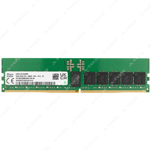 HMCG88MEBRA174N - Hynix RAM 32GB 2Rx8 PC5-38400 RDIMM DDR5 4800MHz ECC Registered Server Memory Module