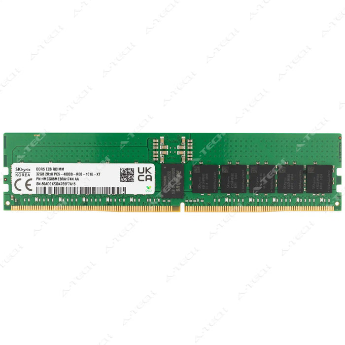 HMCG88MEBRA174N - Hynix RAM 32GB 2Rx8 PC5-38400 RDIMM DDR5 4800MHz ECC Registered Server Memory Module
