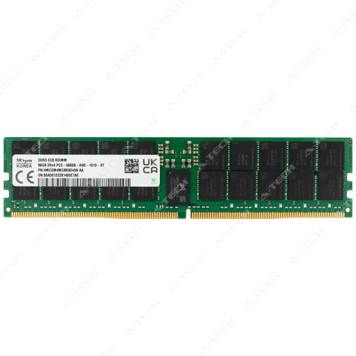 HMCGM4MGBRB245N - Hynix RAM 96GB 2Rx4 PC5-44800 RDIMM DDR5 5600MHz ECC Registered Server Memory Module