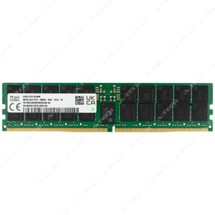 HMCGM4MGBRB245N - Hynix RAM 96GB 2Rx4 PC5-44800 RDIMM DDR5 5600MHz ECC Registered Server Memory Module