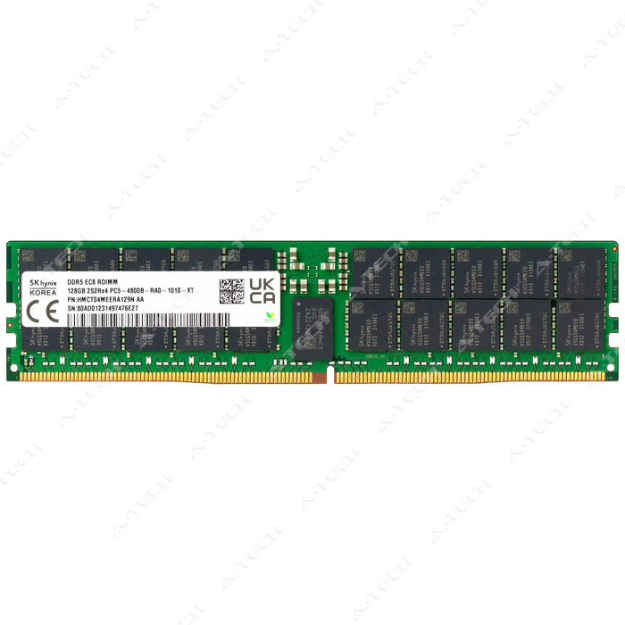 HMCT04MEERA - Hynix RAM 128GB 4Rx4 PC5-38400 RDIMM DDR5 4800MHz ECC Registered Server Memory Module