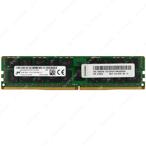 47J0253 - IBM-Lenovo RAM 16GB 2Rx4 PC4-17000 RDIMM DDR4 2133MHz ECC Registered Server Memory Module