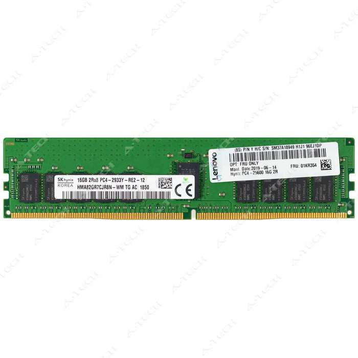 4ZC7A62799 - IBM-Lenovo RAM 16GB 2Rx8 PC4-23400 RDIMM DDR4 2933MHz ECC Registered Server Memory Module
