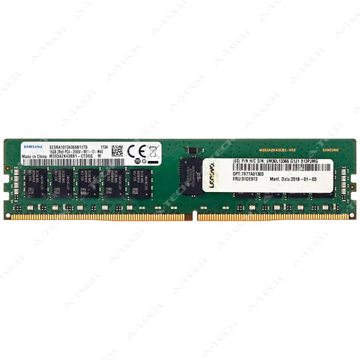 7X77A01303 - IBM-Lenovo RAM 16GB 2Rx8 PC4-21300 RDIMM DDR4 2666MHz ECC Registered Server Memory Module
