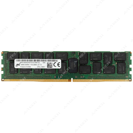MTA144ASQ16G72LSZ-2S6E1 - Micron RAM 128GB 2S4rx4 PC4-21300 LRDIMM DDR4 2666MHz ECC Load Reduced Server Memory Module