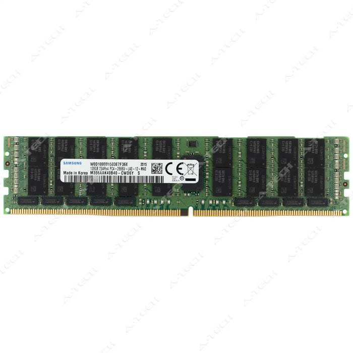 M386AAK40B40-CWD - Samsung RAM 128GB 2S4rx4 PC4-21300 LRDIMM DDR4 2666MHz ECC Load Reduced Server Memory Module