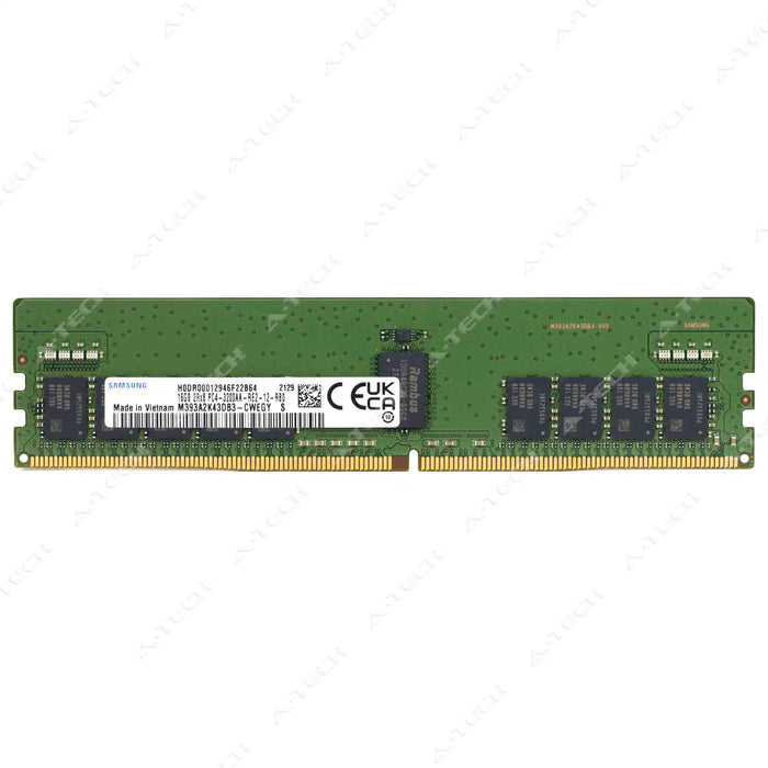 M393A2K43DB3-CWE - Samsung RAM 16GB 2Rx8 PC4-25600 RDIMM DDR4 3200MHz ECC Registered Server Memory Module