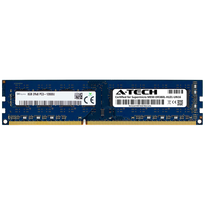 MEM-DR380L-HL01-UN16 Supermicro Certified 8GB DDR3 PC3-12800 DIMM Hynix Memory RAM Module