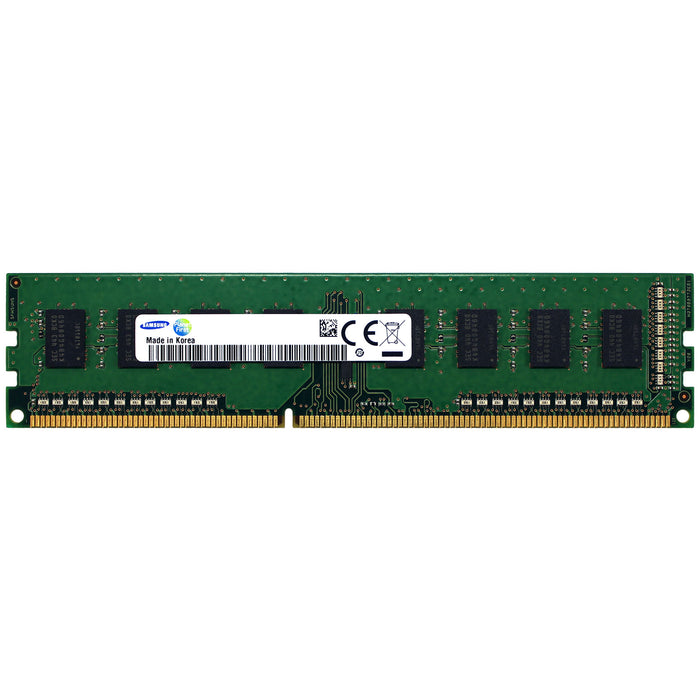 M378B5173EB0-YK0 - Samsung RAM 4GB 1Rx8 PC3-12800 DIMM DDR3 1600MHz Non-ECC Unbuffered Desktop Memory Module