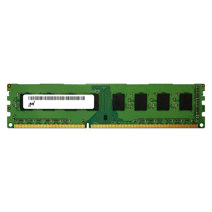 MT16KTF51264AZ-1G6M1 - Micron RAM 4GB 2Rx8 PC3-12800 DIMM DDR3 1600MHz Non-ECC Unbuffered Desktop Memory Module