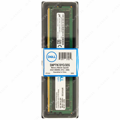 A9781929 - Dell 32GB DDR4-2666 RDIMM Server RAM Memory