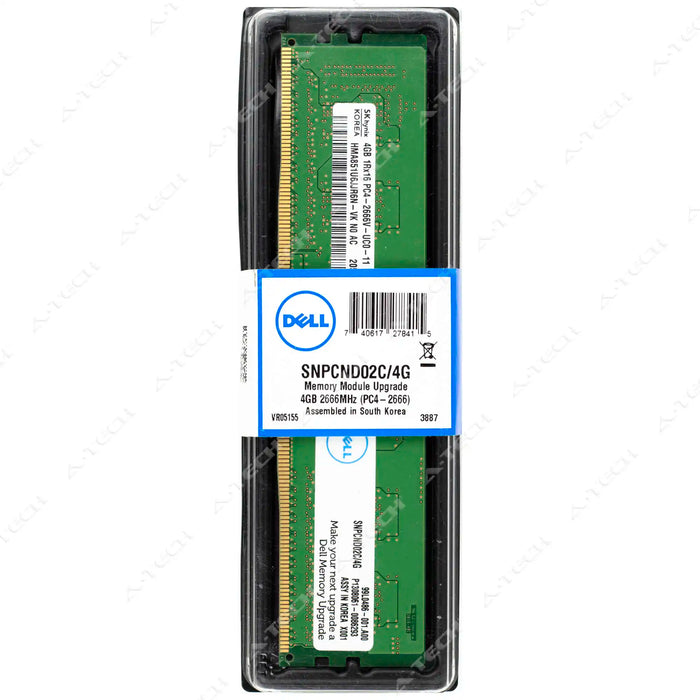 0CND02 - Dell 4GB DDR4-2666 DIMM Desktop RAM Memory