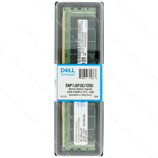 SNP7JXF5C/128G - Dell 128GB DDR4-3200 LRDIMM Server RAM Memory