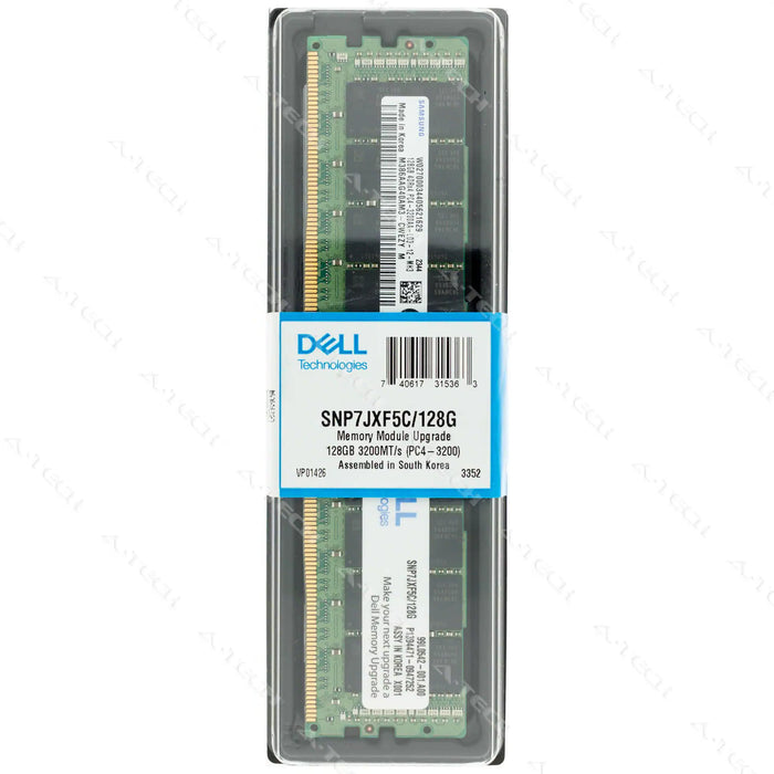 07JXF5 - Dell 128GB DDR4-3200 LRDIMM Server RAM Memory