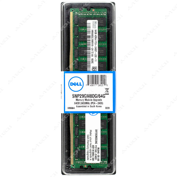 029GM8 - Dell 64GB DDR4-2400 LRDIMM Server RAM Memory