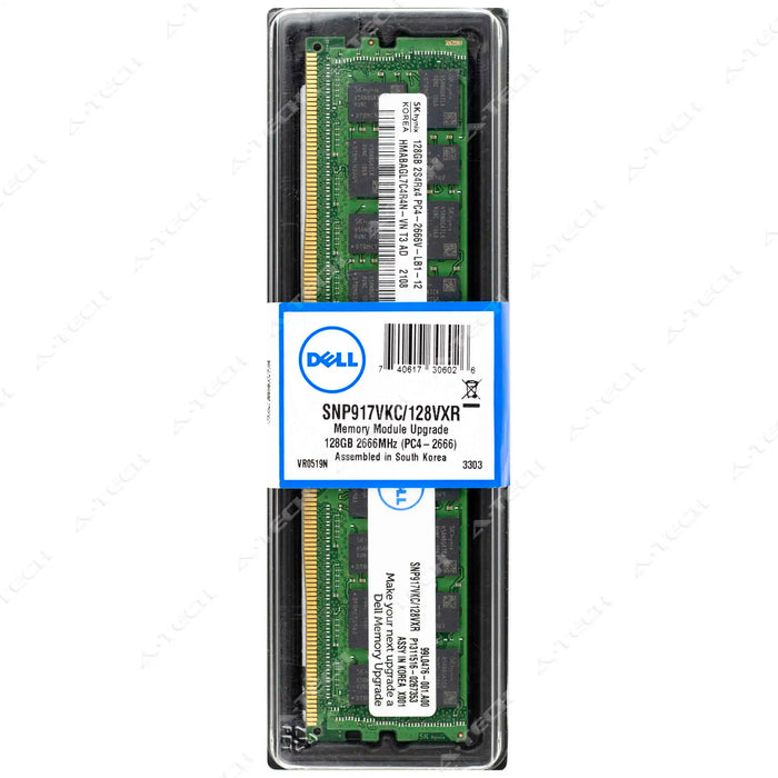 SNP917VKC/128VXR - Dell 128GB DDR4-2666 LRDIMM Server RAM Memory