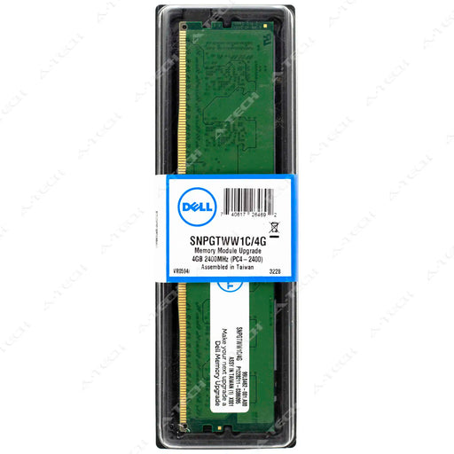 SNPGTWW1C/4G - Dell 4GB DDR4-2400 DIMM Desktop RAM Memory