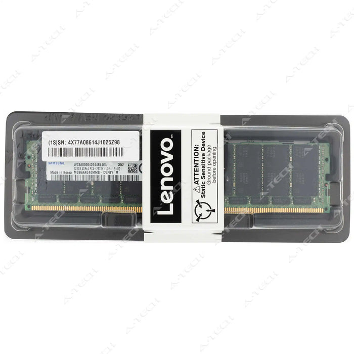 4X77A08614 - IBM-Lenovo RAM 128GB 4Drx4 PC4-23400 LRDIMM DDR4 2933MHz ECC Load Reduced Server Memory Module