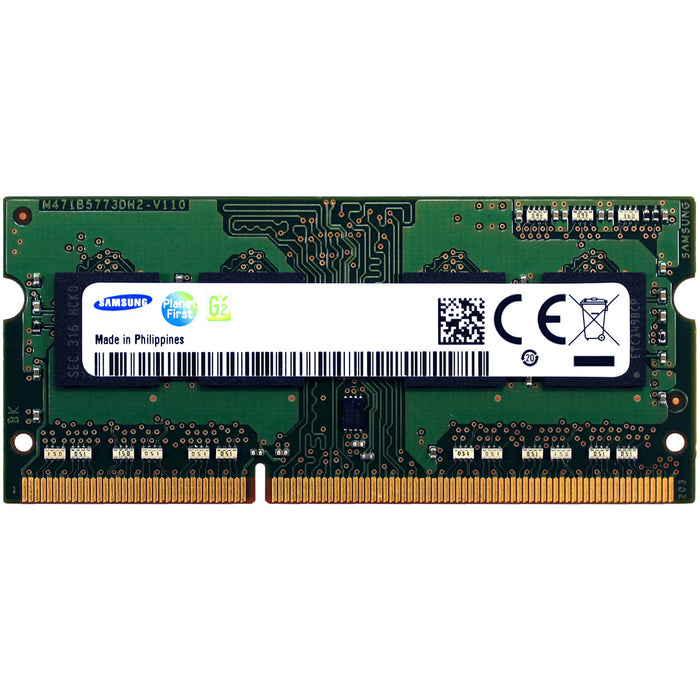 M471B1G73DB0-YK0 - Samsung RAM 8GB 2Rx8 PC3-12800 SODIMM DDR3 1600MHz Non-ECC Unbuffered Laptop Memory Module