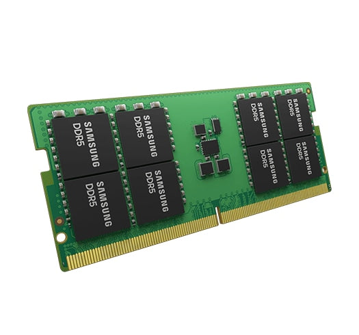 M425R4GA3BB0-CQK - Samsung RAM 32GB 2Rx8 PC5-38400 SODIMM DDR5 4800MHz Non-ECC Unbuffered Laptop Memory Module