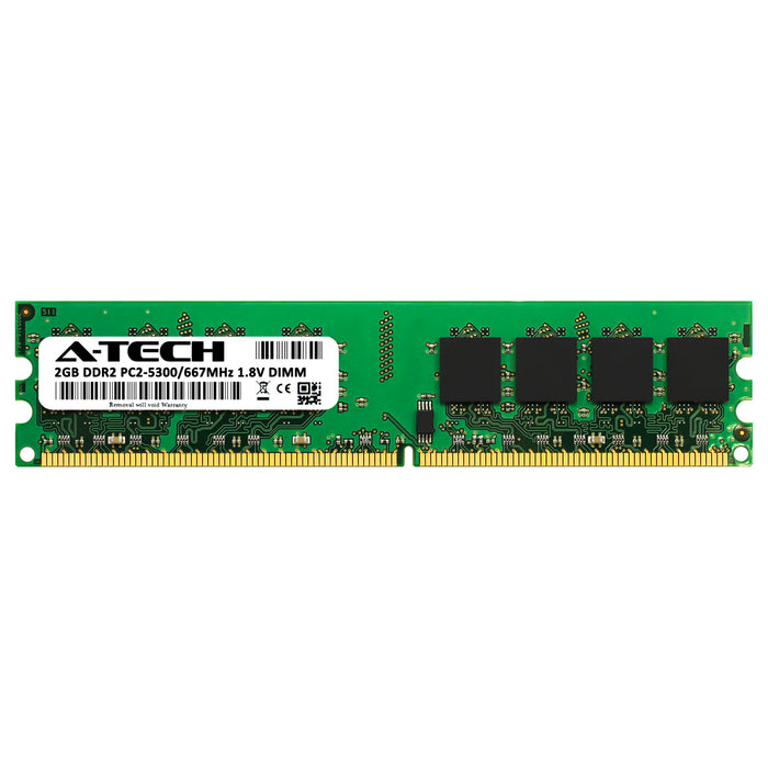 Dell Inspiron 537 Memory RAM | 2GB DDR2 667MHz (PC2-5300) Non-ECC DIMM