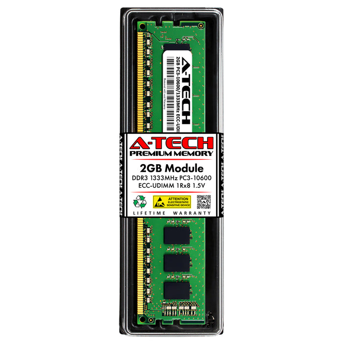 2GB RAM Replacement for Samsung M391B5773CH0-YH9 DDR3 1333 MHz PC3-10600 1Rx8 1.5V ECC Unbuffered Server Memory Module