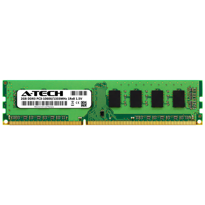 2GB RAM Replacement for Kingston KTD-XPS730BS/2G DDR3 1333 MHz PC3-10600 1Rx8 1.5V Non-ECC Desktop Memory Module