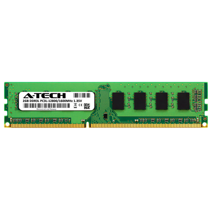 2GB RAM Replacement for Crucial CT25664BD160B DDR3 1600 MHz PC3-12800 1.35V Non-ECC Desktop Memory Module