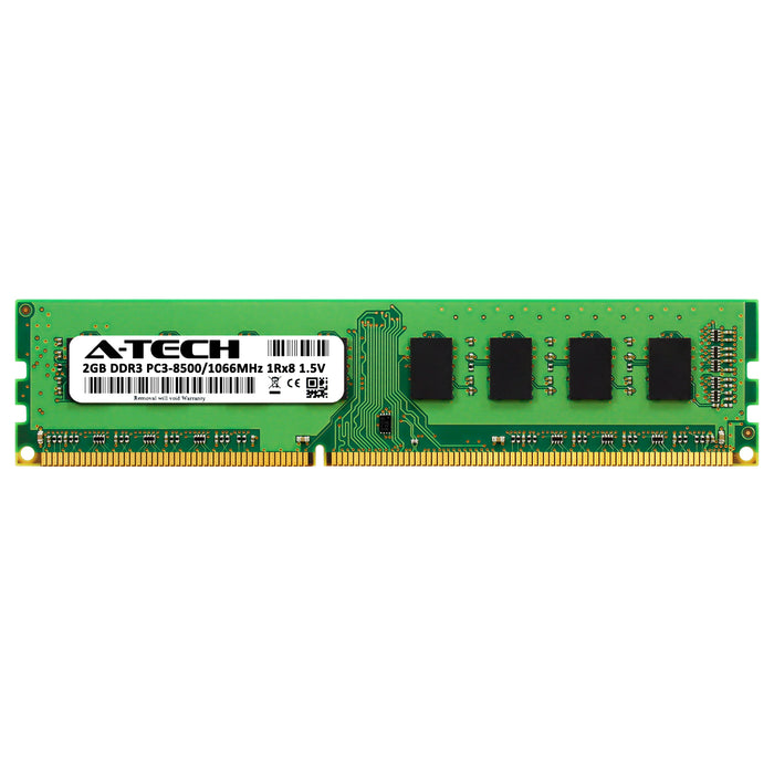 2GB DDR3-1066 (PC3-8500) DIMM SR x8 Desktop Memory RAM