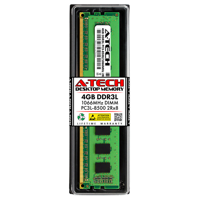 4GB DDR3L-1066 (PC3-8500) DIMM DR x8 Desktop Memory RAM