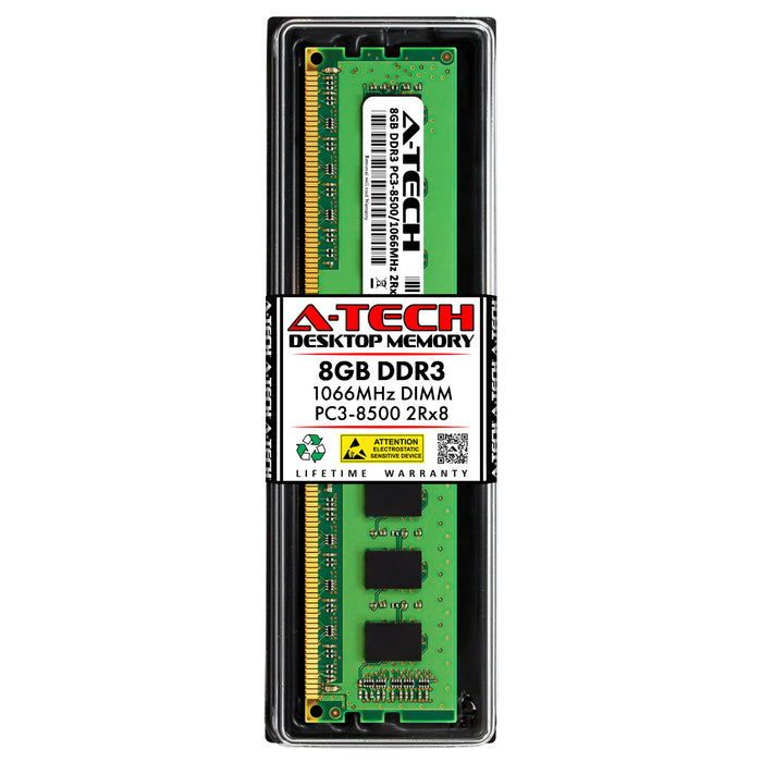 8GB DDR3-1066 (PC3-8500) DIMM DR x8 Desktop Memory RAM