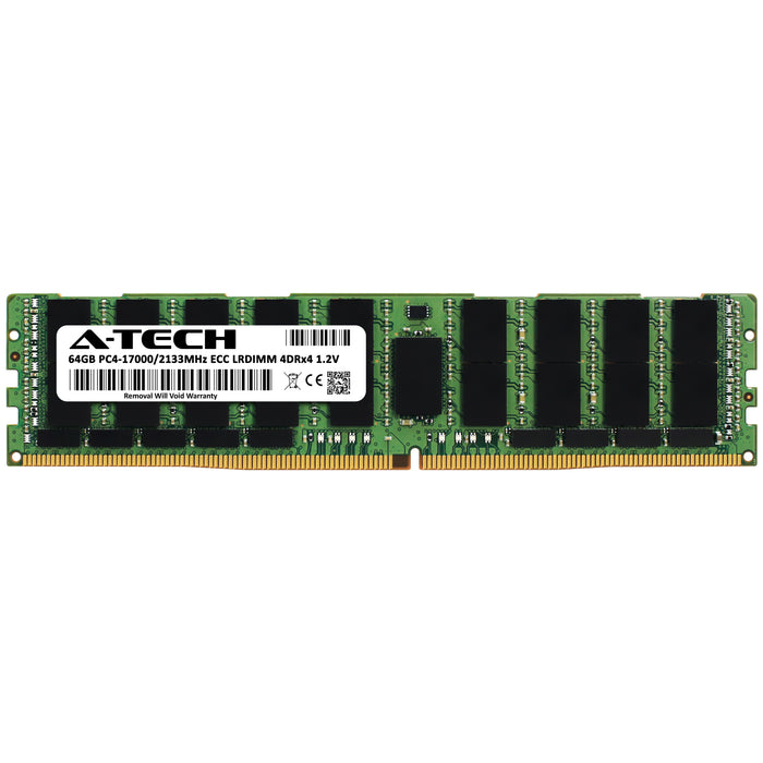 M386A8K40BM1-CPB - Samsung Equivalent RAM 64GB 4Rx4 PC4-17000 LRDIMM DDR4 2133MHz ECC Load Reduced Server Memory Module