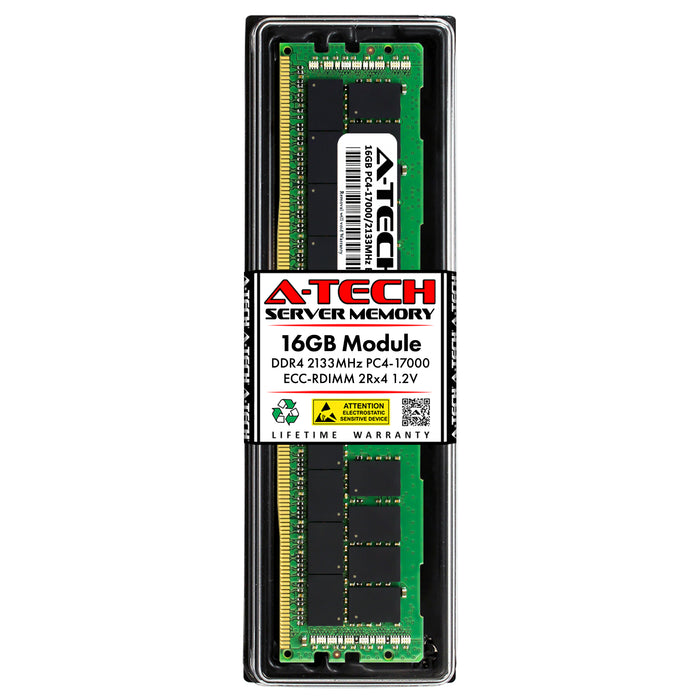 MTA36ASF2G72PZ-2G1A2KK - Micron Equivalent RAM 16GB 2Rx4 PC4-17000 RDIMM DDR4 2133MHz ECC Registered Server Memory Module