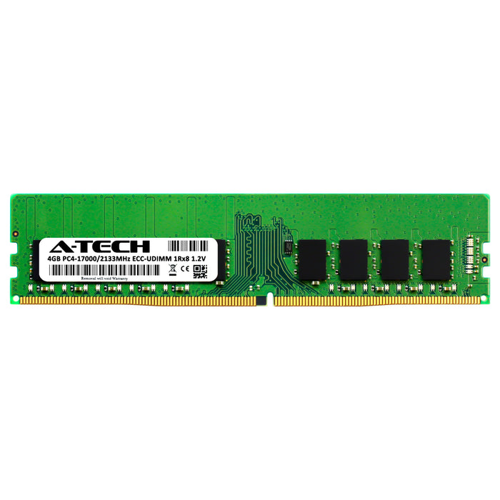 4GB RAM Replacement for HP Genuine 819799-001 DDR4 2133 MHz PC4-17000 1Rx8 1.2V ECC Unbuffered Server Memory Module