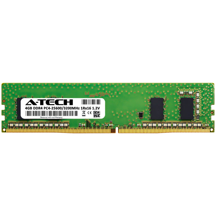 4GB RAM Replacement for Micron MTA4ATF51264AZ-3G2R1 DDR4 3200 MHz PC4-25600 1Rx16 1.2V Non-ECC Desktop Memory Module