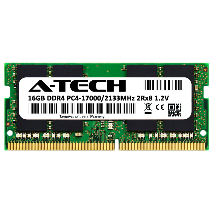 F4-2133C15D-32GRS - G.Skill Equivalent RAM 16GB 2Rx8 PC4-17000 SODIMM DDR4 2133MHz Non-ECC Unbuffered Laptop Memory Module